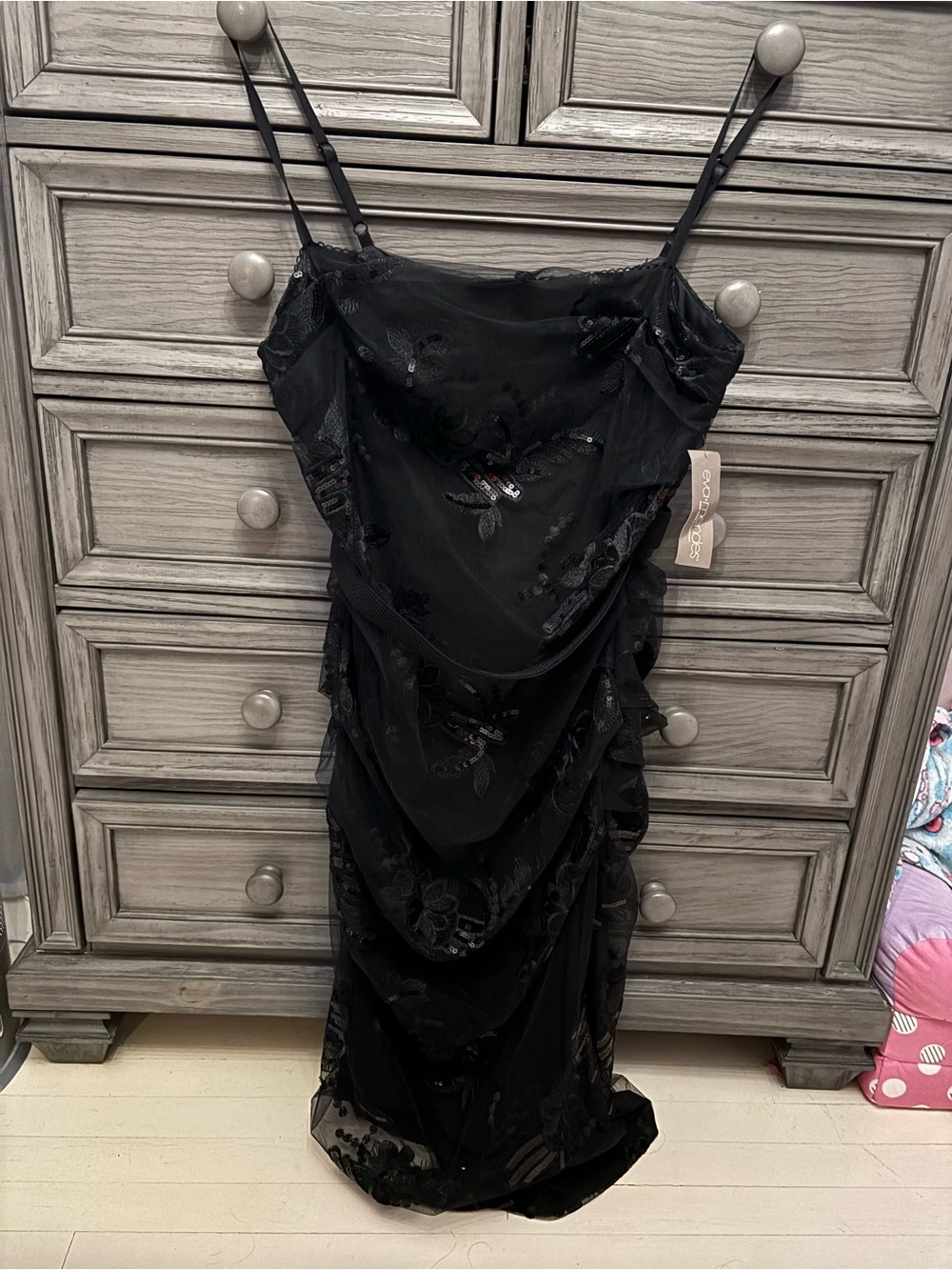 eva mendes for New York & Company Black cocktail Dress